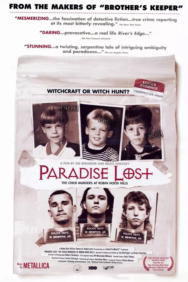 Poster for Paradise Lost: The Child Murders at Robin Hood Hills