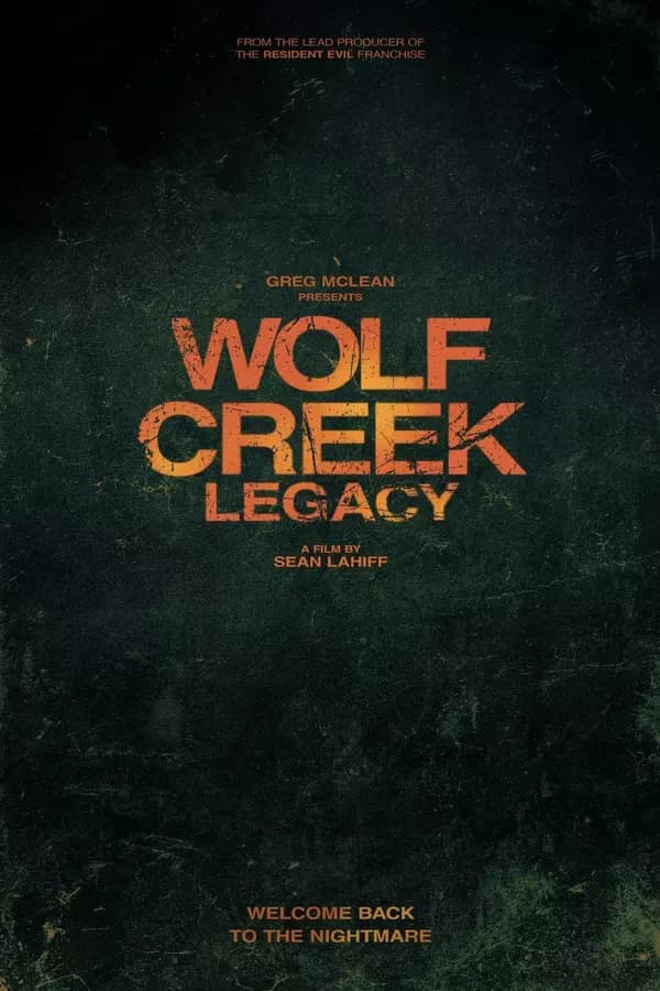 Poster for Wolf Creek: Legacy