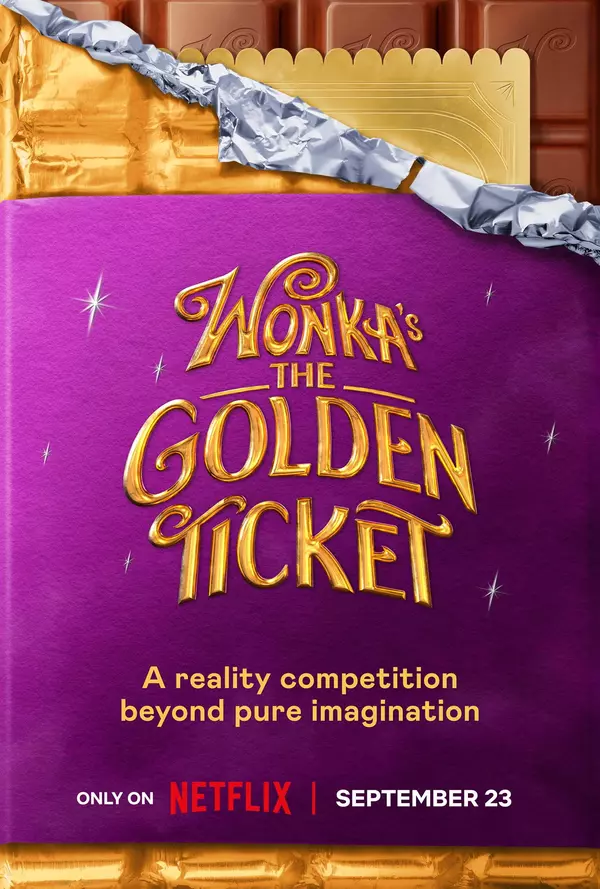 Poster for Wonka's The Golden Ticket