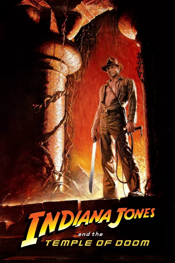 Poster for Indiana Jones and the Temple of Doom